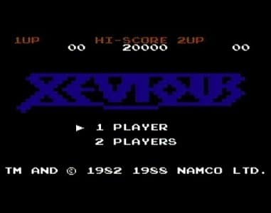 Xevious player count stats