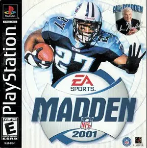 Madden NFL 2001 player count stats