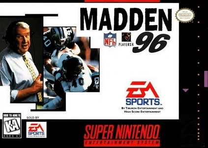 Madden NFL 96 player count stats