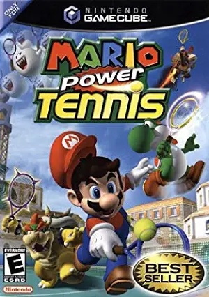Mario Power Tennis player count stats