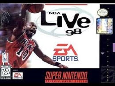 NBA Live 98 player count stats