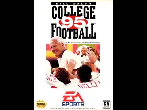Bill Walsh College Football ’95 player count stats