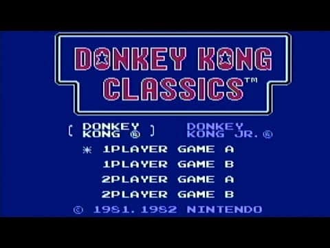 Donkey Kong Classics player count stats