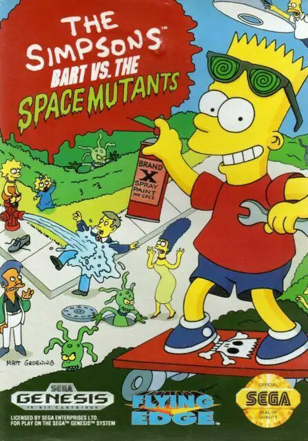 The Simpsons: Bart vs. the Space Mutants player count stats