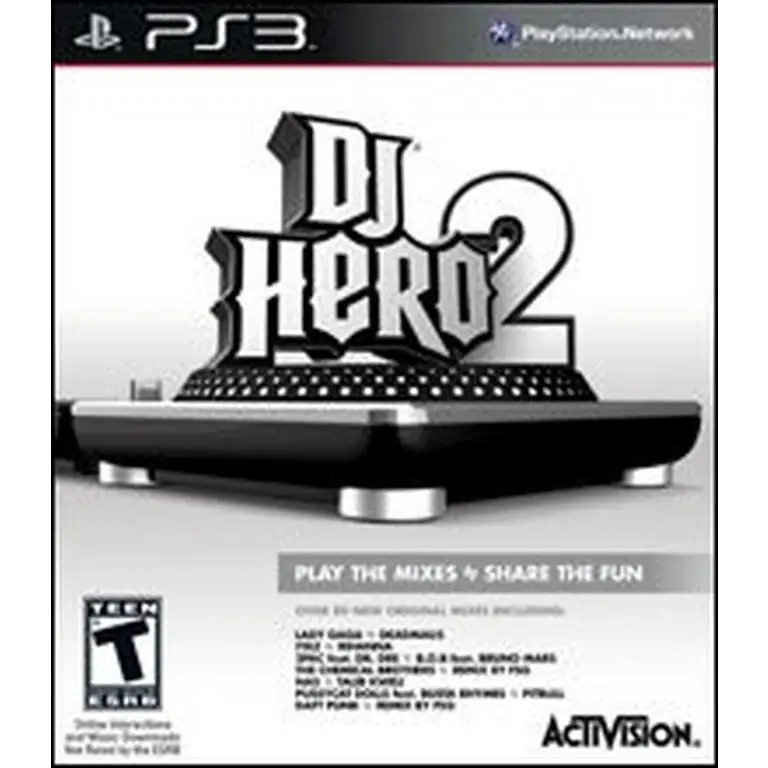DJ Hero 2 player count stats