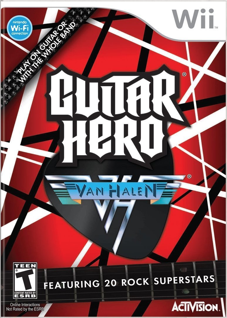 Guitar Hero: Van Halen player count stats