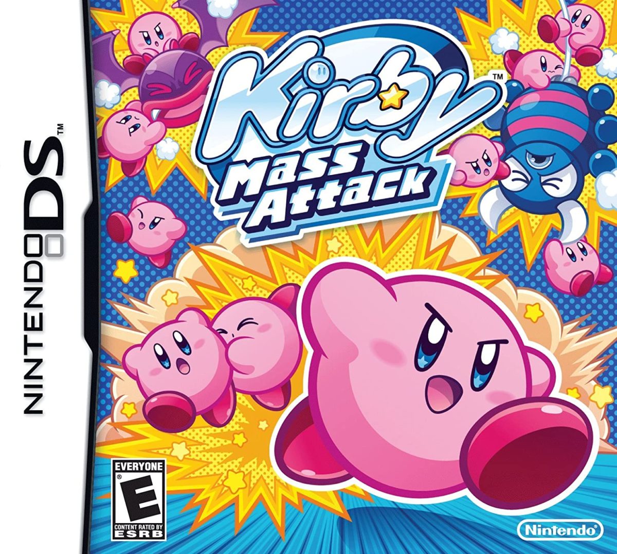 Kirby Mass Attack player count stats