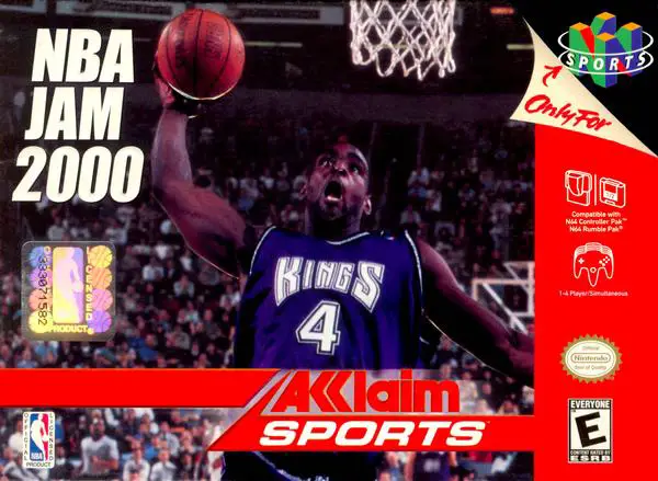 NBA Jam 2000 player count stats