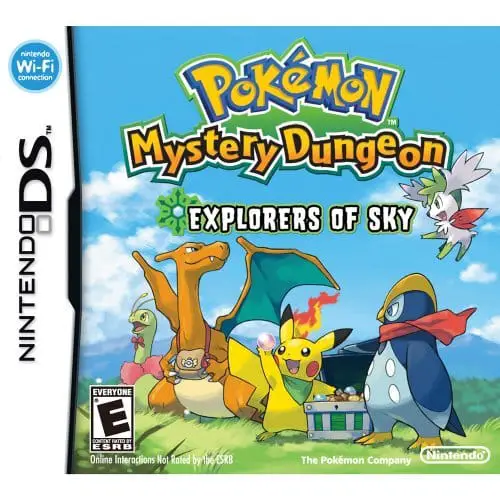 Pokémon Mystery Dungeon Explorers of Sky facts statistics