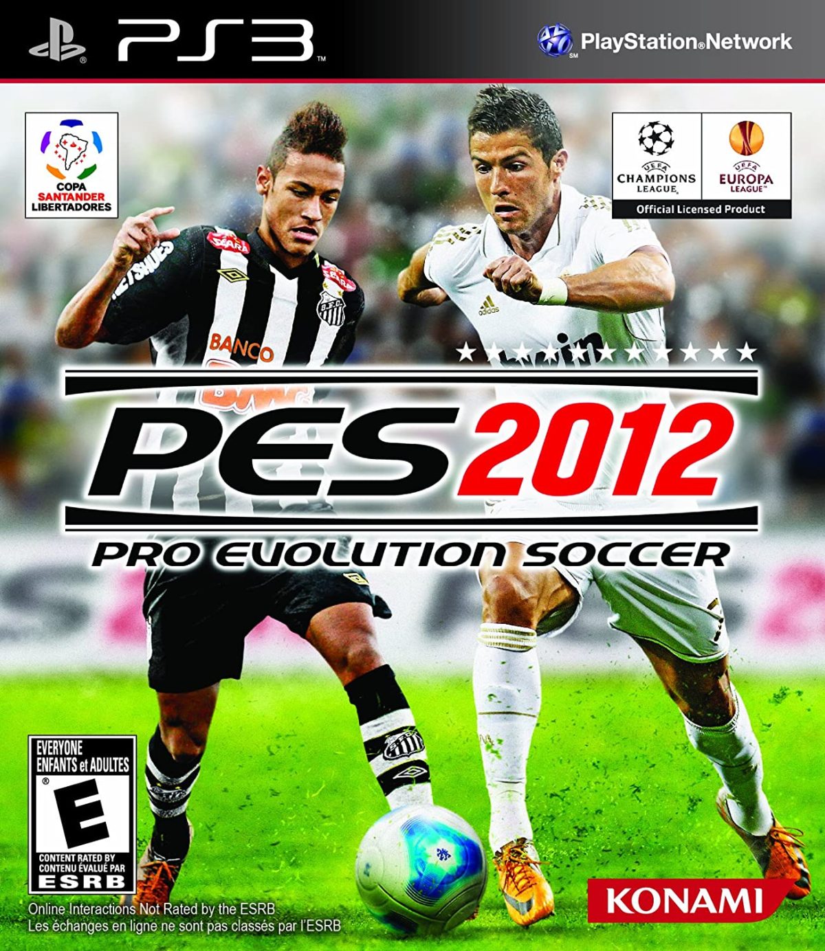 Pro Evolution Soccer 2012 player count stats
