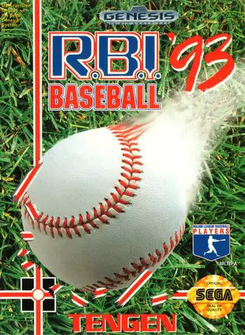 RBI Baseball 93 player count stats