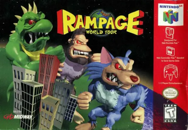 Rampage World Tour player count stats