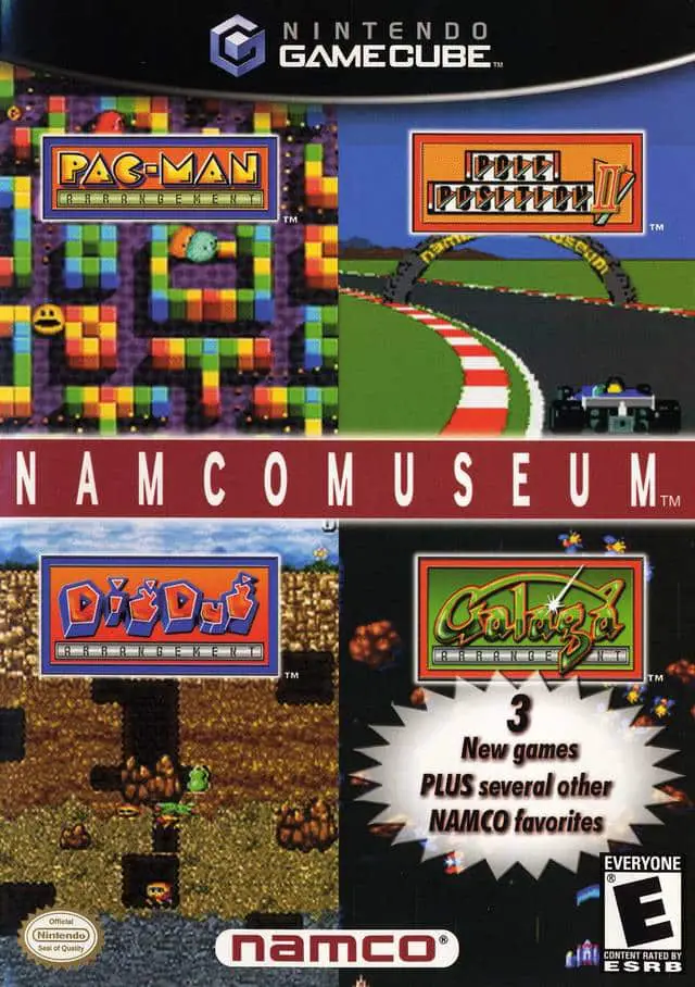 Namco Museum player count stats