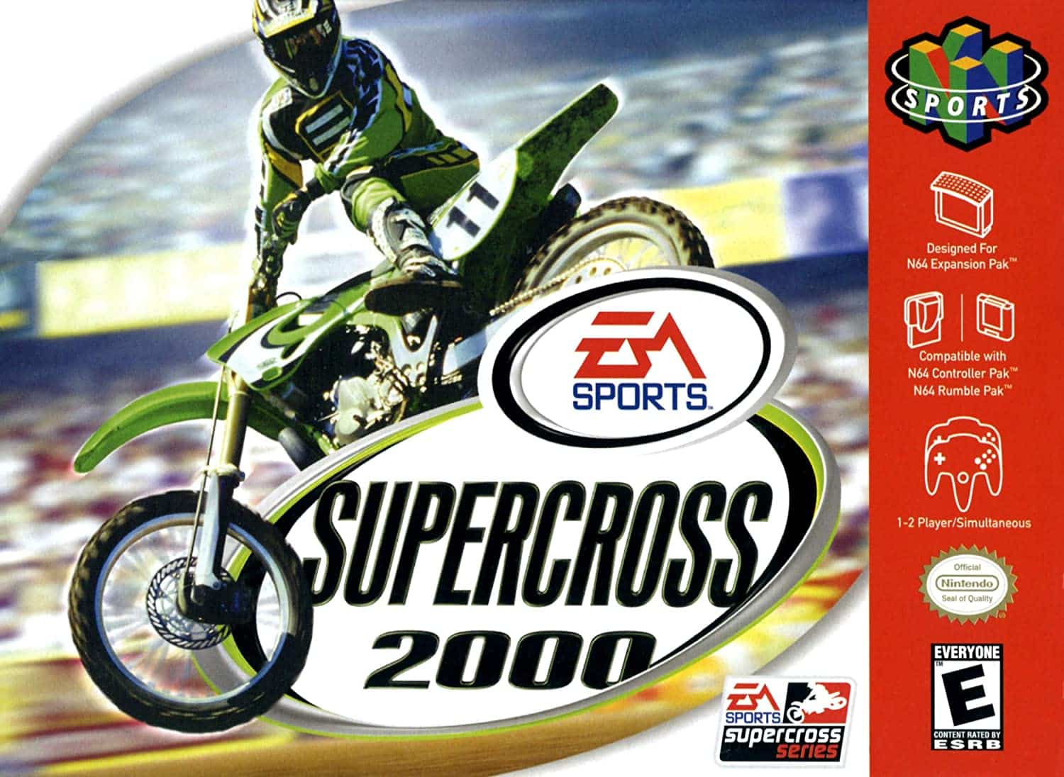 Supercross 2000 player count stats
