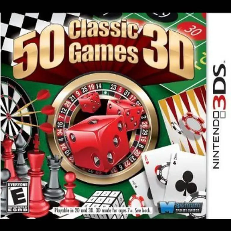 50 Classic Games 3D player count stats