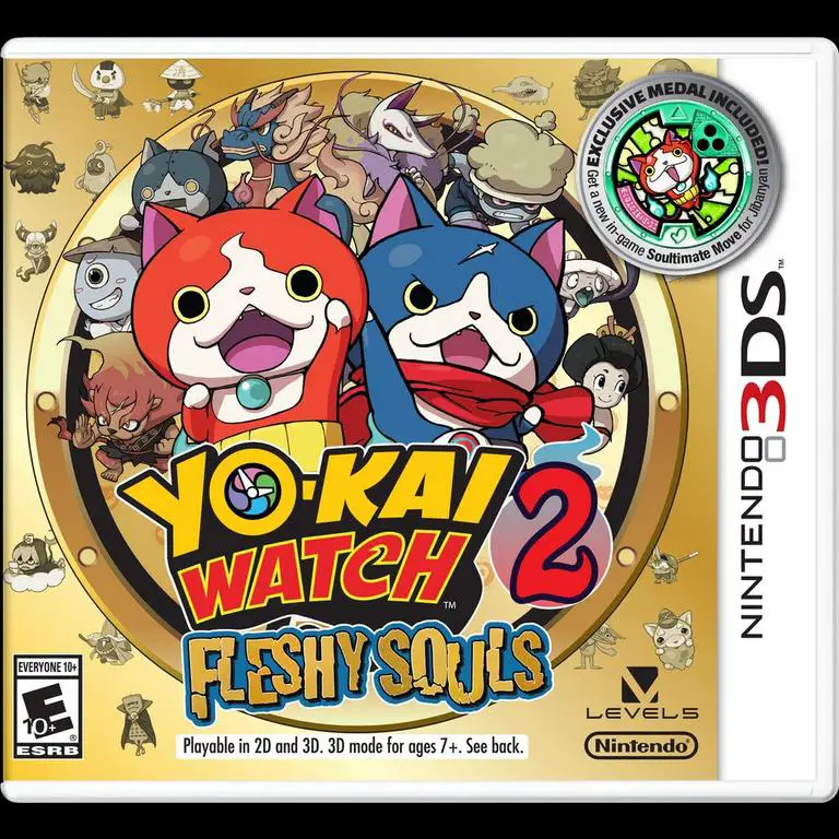 Yo-kai Watch 2: Fleshy Souls player count stats