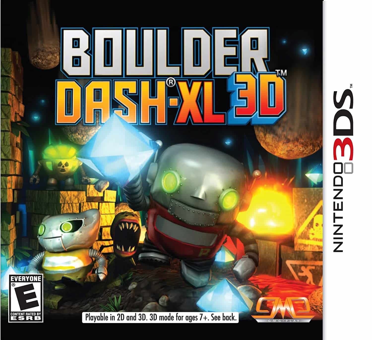 Boulder Dash-XL 3D player count stats
