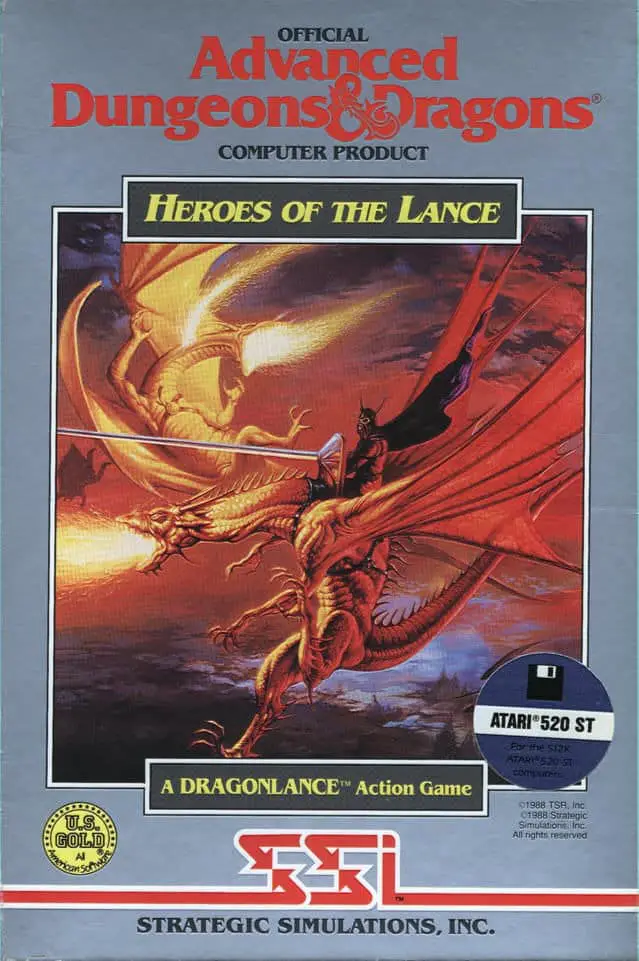 Advanced Dungeons & Dragons: Heroes of the Lance player count stats