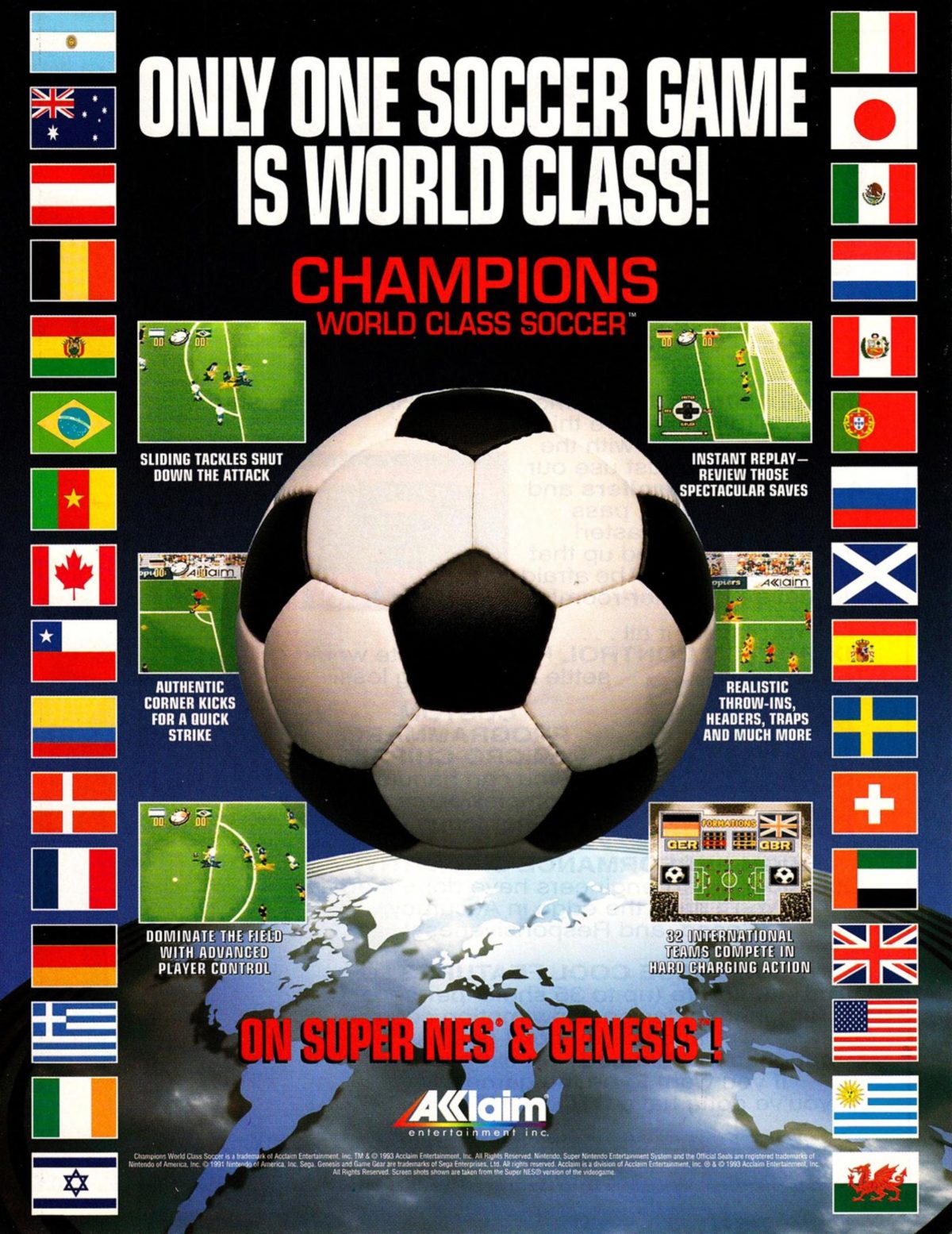 Champions World Class Soccer player count stats