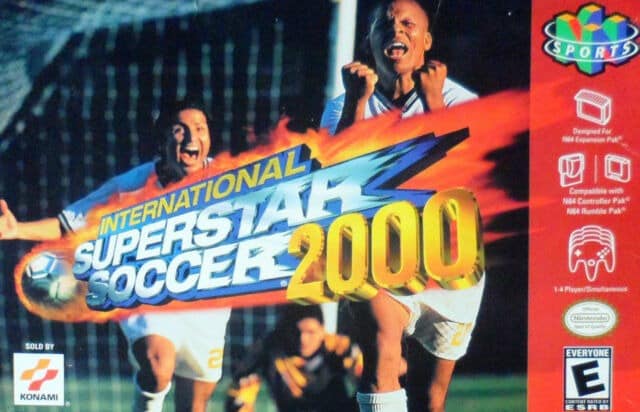 International Superstar Soccer 2000 player count stats