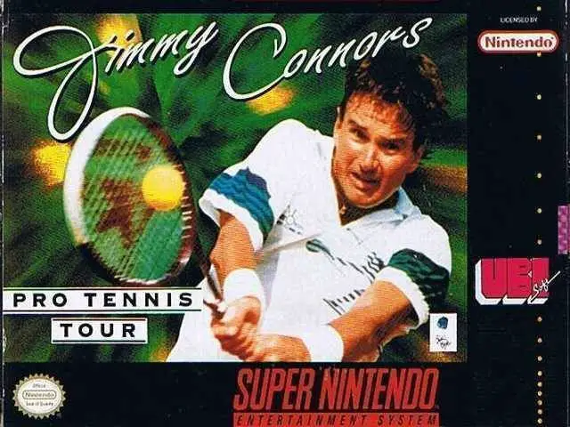 Jimmy Connors Pro Tennis Tour player count stats