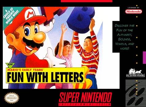 Mario's Early Years! Fun with Letters player count stats and facts