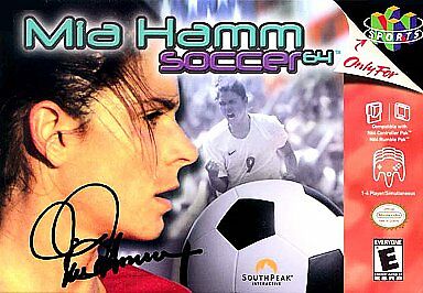 Mia Hamm 64 Soccer player count stats