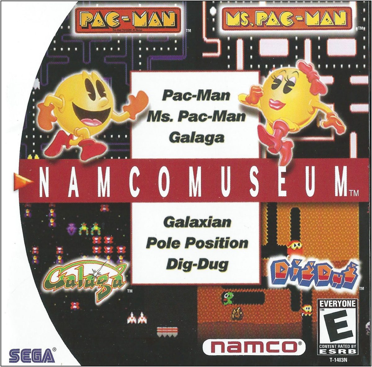 NAMCO Museum Vol. 1 player count stats