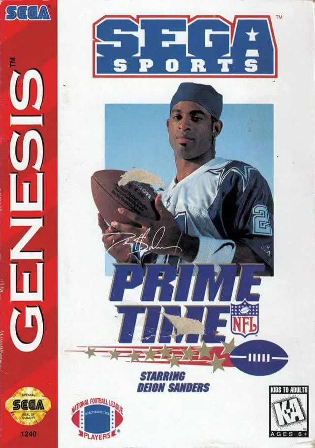 Prime Time NFL Starring Deion Sanders player count stats