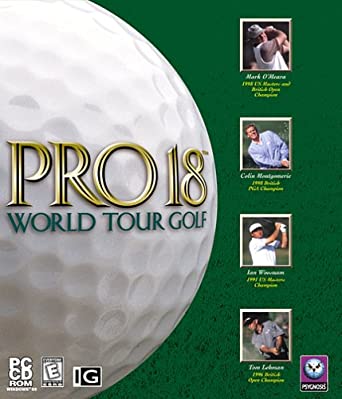 Pro 18 World Tour Golf player count stats