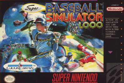 Super Baseball Simulator 1.000 player count stats