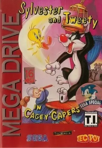 Sylvester and Tweety in Cagey Capers player count stats