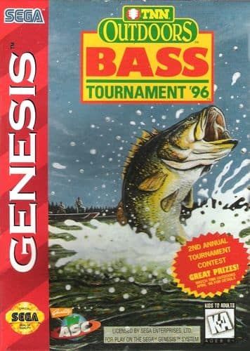 TNN Outdoors Bass Tournament ’96 player count stats