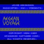 Aegean Voyage