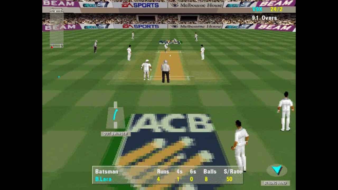 Cricket 97 player count stats