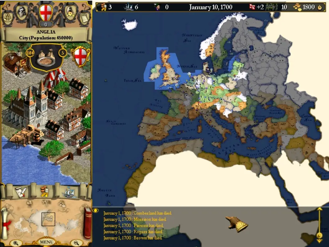 Europa Universalis player count stats