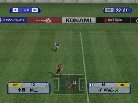 Jikkyo World Soccer 2002 player count stats