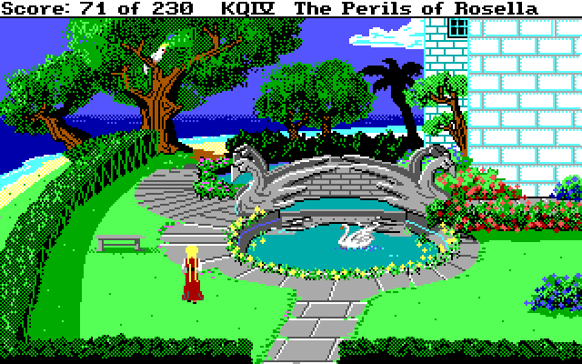 King's Quest IV The Perils of Rosella statistics player count facts