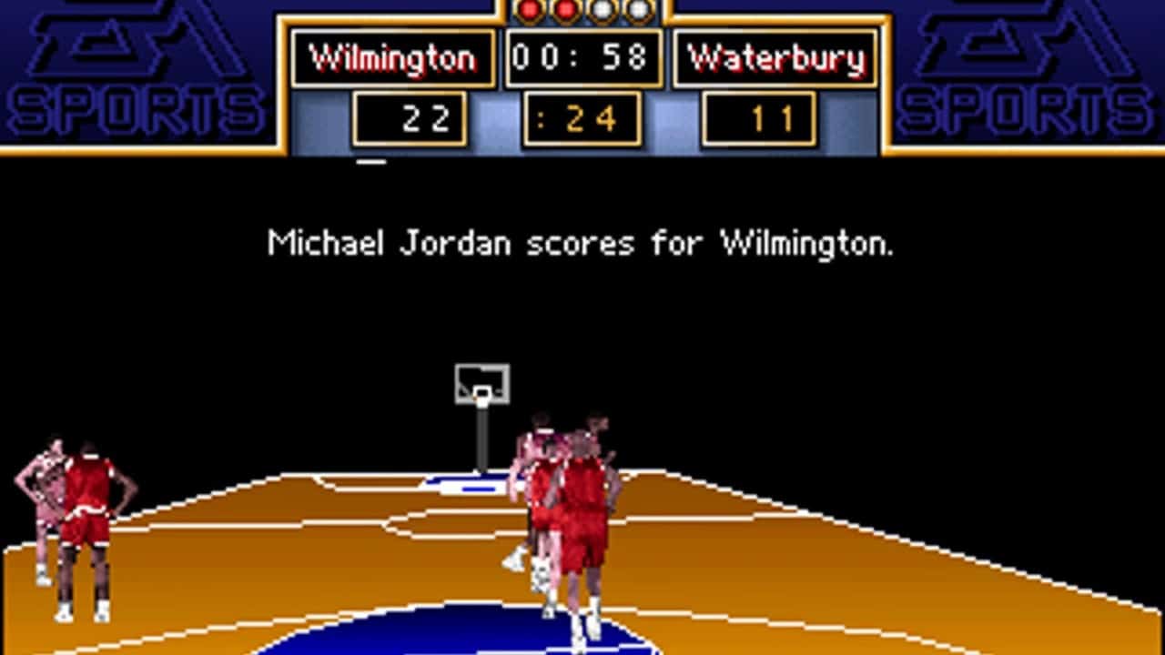 Michael Jordan in Flight player count stats