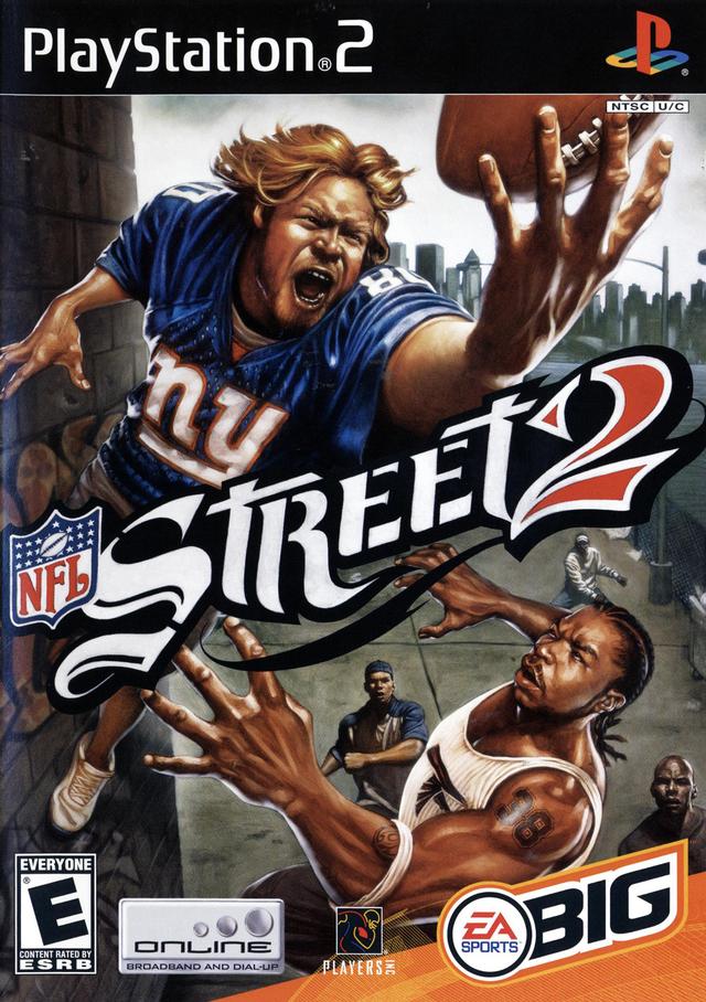 NFL Street 2 player count stats