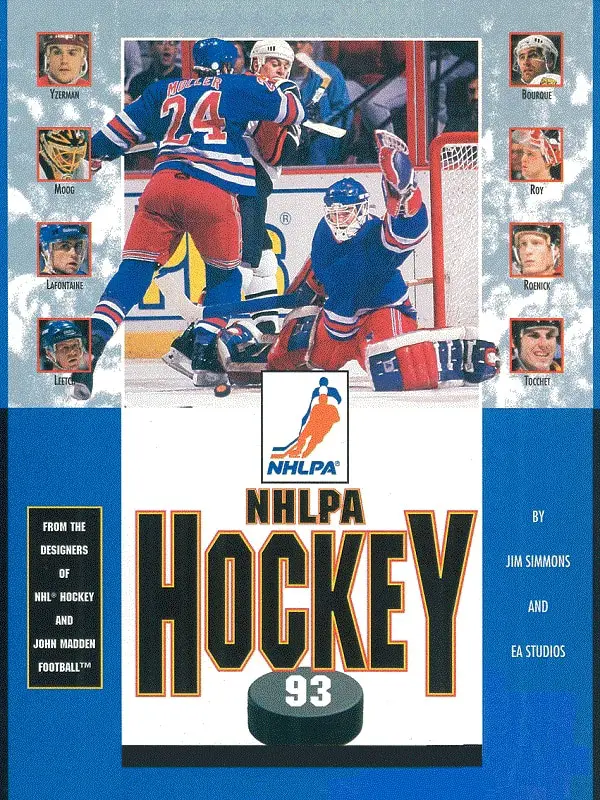 NHLPA Hockey ’93 player count stats