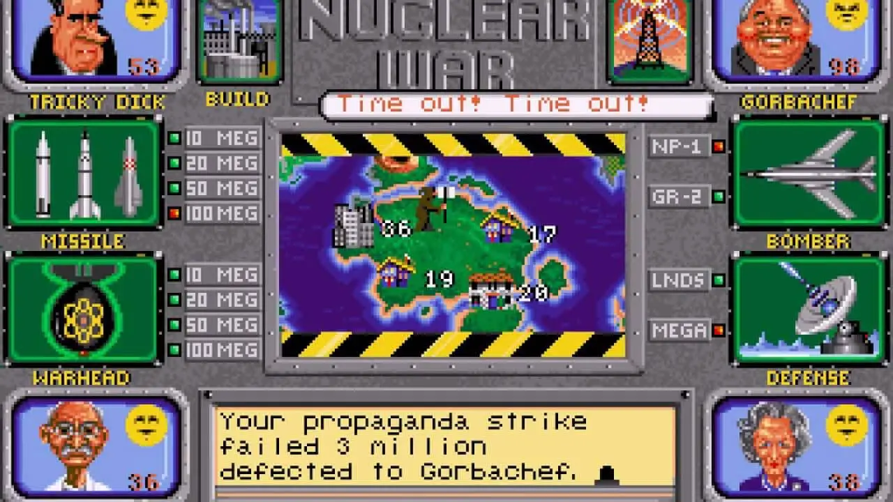 Nuclear War player count stats