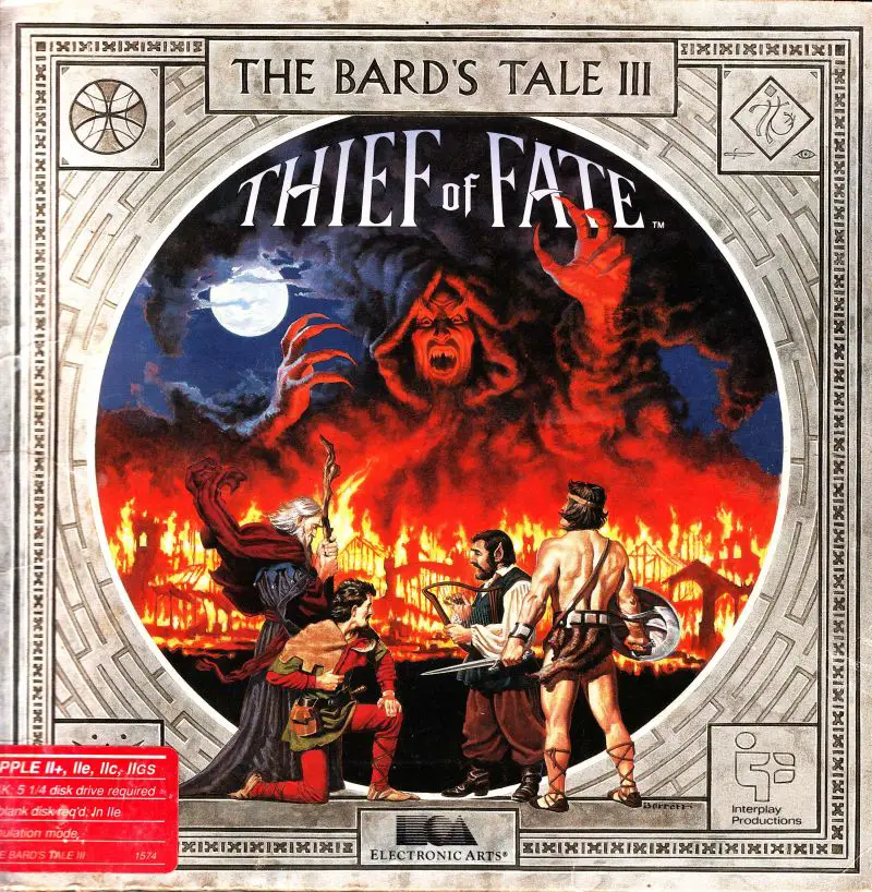 The Bard’s Tale III: Thief of Fate player count stats
