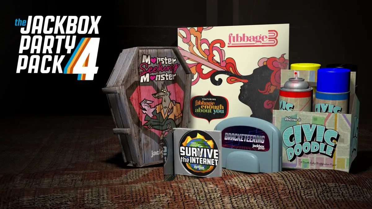 The Jackbox Party Pack 4 player count stats