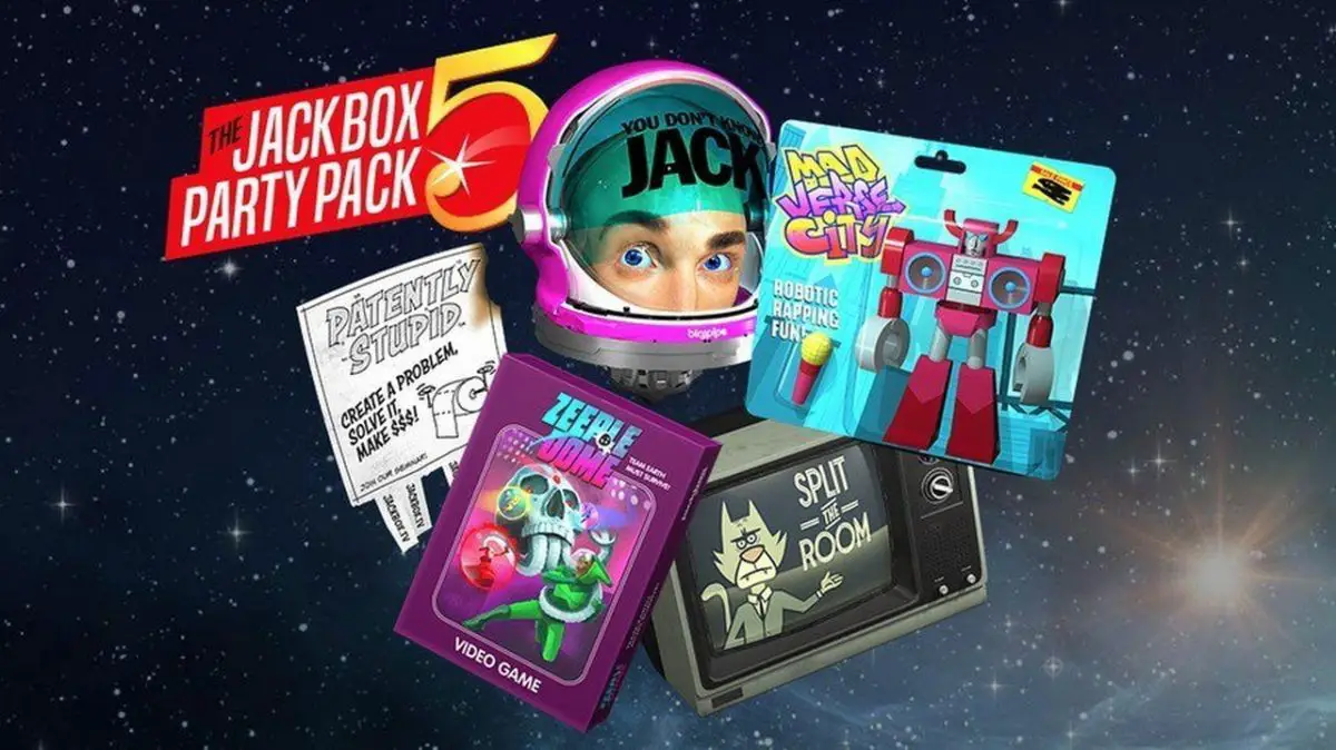 The Jackbox Party Pack 5 player count stats