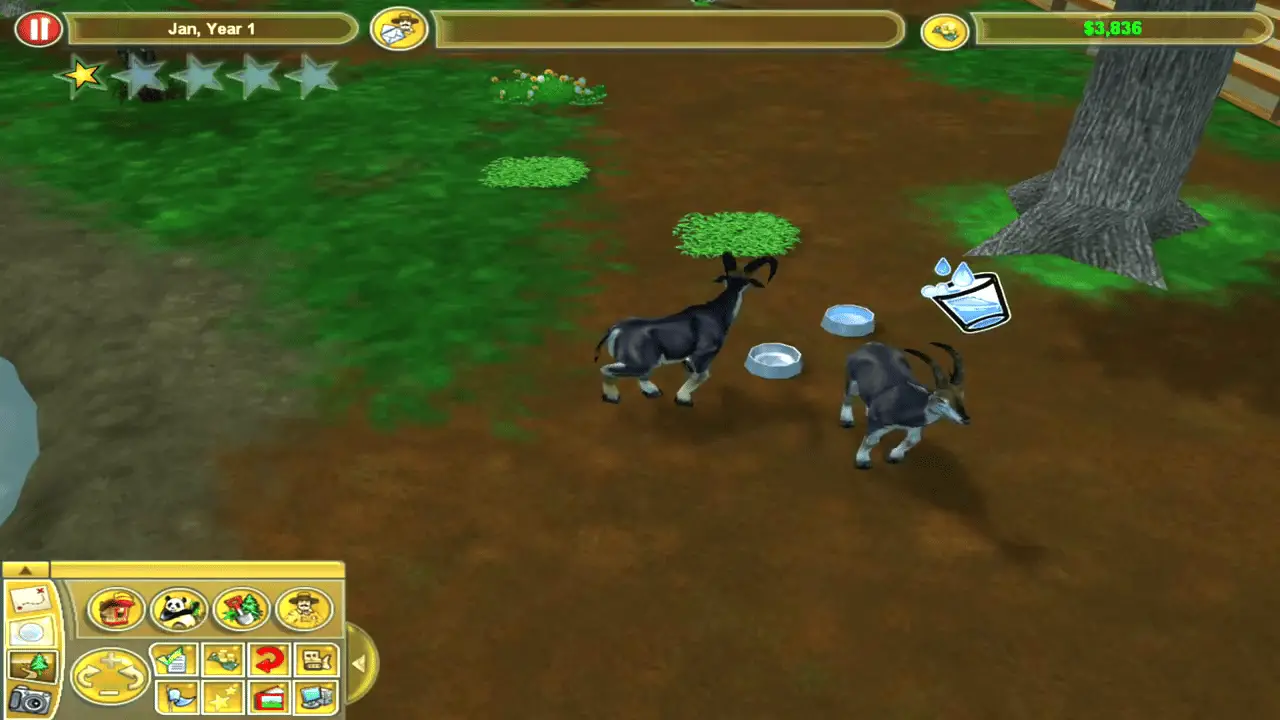 zoo tycoon 2 animals that can live together
