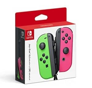 Nintendo Switch - Joy-Con LR-Neon Green Neon Pink Splatoon 2